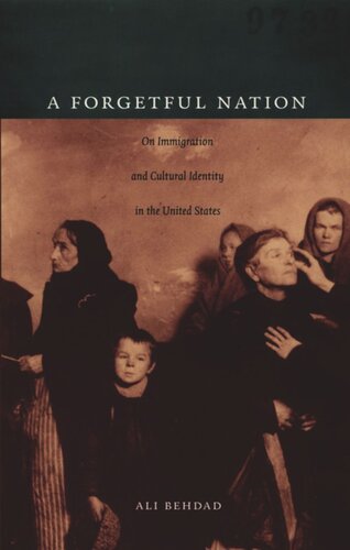 A Forgetful Nation On Immigration And Cultural Identity In The United States Ali Behdad