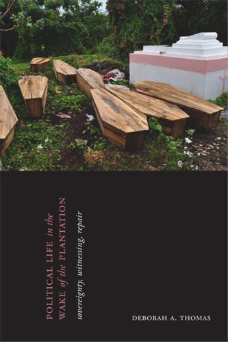 Political Life In The Wake Of The Plantation Sovereignty Witnessing Repair Deborah A Thomas
