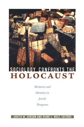 Sociology Confronts The Holocaust Memories And Identities In Jewish Diasporas Judith M Gerson Editor Diane L Wolf Editor