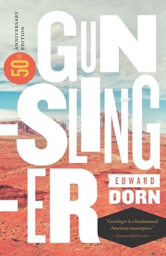 Gunslinger Edward Dorn Marjorie Perloff