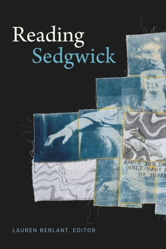 Reading Sedgwick Lauren Berlant Editor
