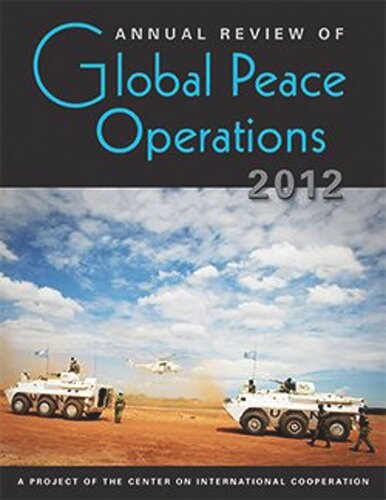 Annual Review Of Global Peace Operations 2012 Center On International Cooperation