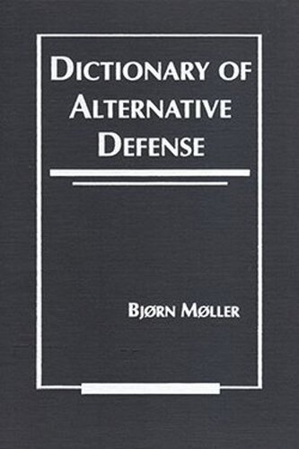 Dictionary Of Alternative Defense Bjrn Mller