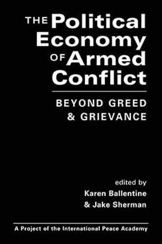 Profiting From Peace Managing The Resource Dimensions Of Civil War Karen Ballentine Editor Heiko Nitzschke Editor