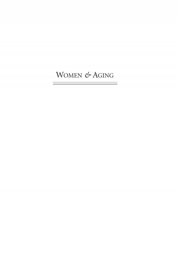 Women And Aging A Guide To The Literature Helen Rippier Wheeler