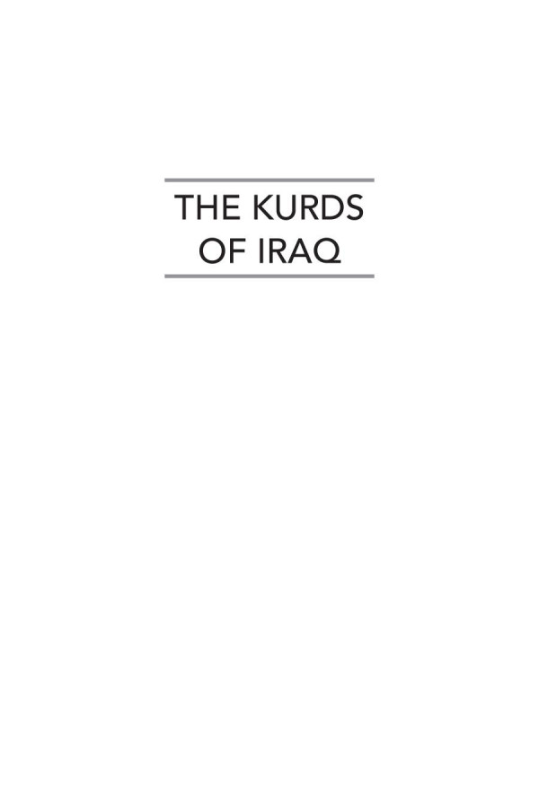 The Kurds Of Iraq Building A State Within A State Ofra Bengio