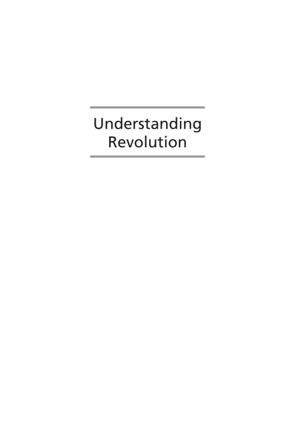 Understanding Revolution Patrick Van Inwegen
