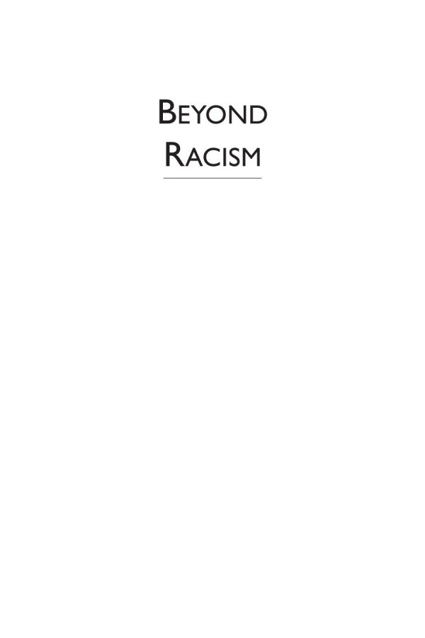 Beyond Racism Race And Inequality In Brazil South Africa And The United States Charles V Hamilton Editor Lynn Huntley Editor Neville Alexander Editor