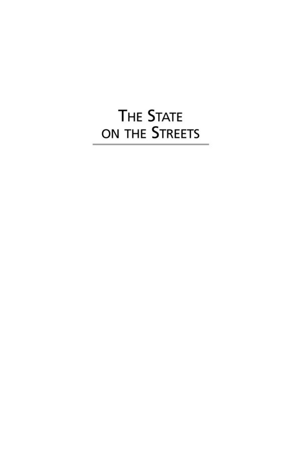 The State On The Streets Police And Politics In Argentina And Brazil Mercedes S Hinton