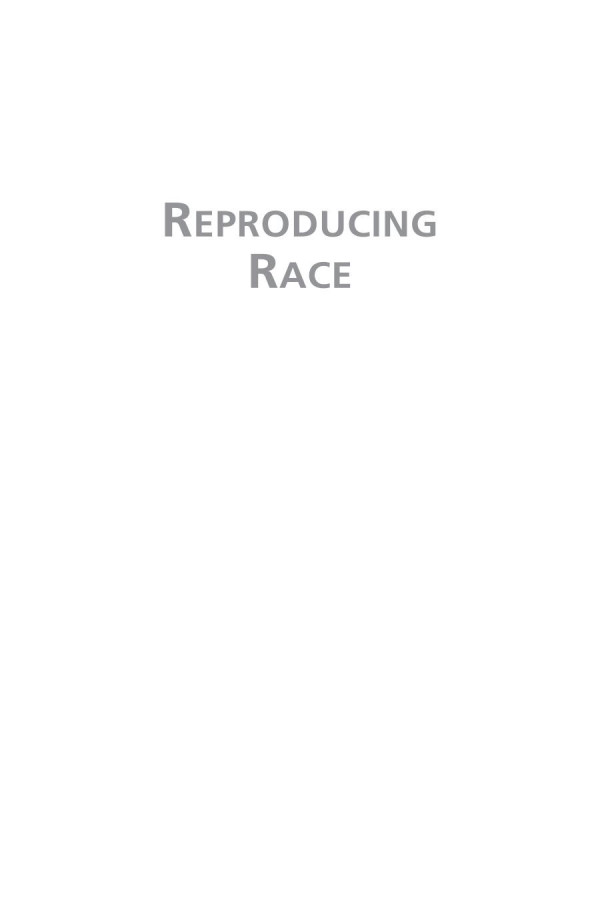 Reproducing Race The Paradox Of Generation Mix Stephen Chilton