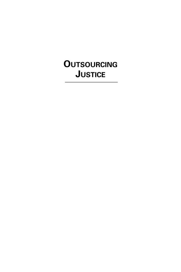Outsourcing Justice The Role Of Nonprofit Caseworkers In Pretrial Release Programs Ursula Castellano