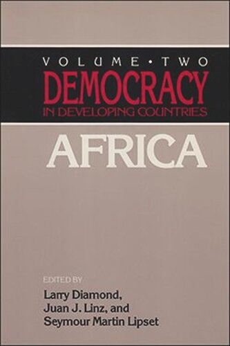 Democracy In Developing Countries Africa Larry Diamond Editor Juan Linz Editor Seymour Martin Lipset Editor