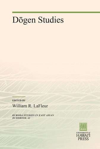 Dоgen Studies William R Lafleur Editor