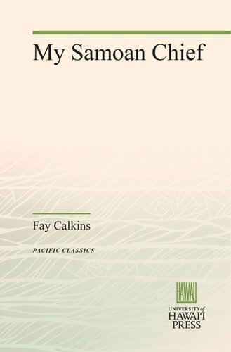 My Samoan Chief Fay Calkins
