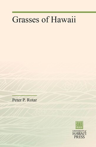Grasses Of Hawaii Peter P Rotar