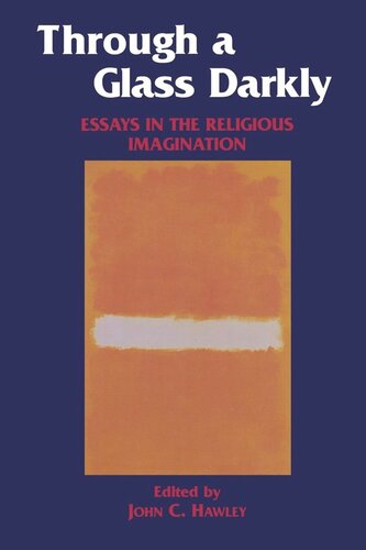Through A Glass Darkly Essays In The Religious Imagination John Hawley