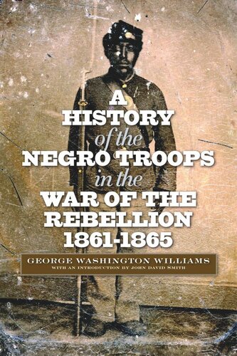 A History Of The Negro Troops In The War Of The Rebellion 18611865 George Washington Williams John David Smith