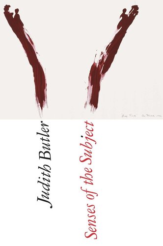 Senses Of The Subject Judith Butler