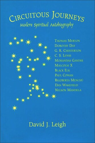 Circuitous Journeys Modern Spiritual Autobiography David J Leigh