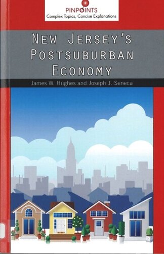 New Jerseys Postsuburban Economy James W Hughes Joseph Seneca
