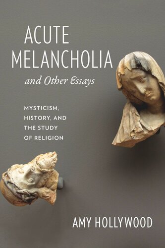Acute Melancholia And Other Essays Mysticism History And The Study Of Religion Amy Hollywood