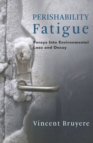 Perishability Fatigue Forays Into Environmental Loss And Decay Vincent Bruyere