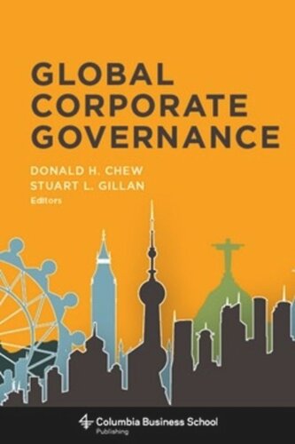 Global Corporate Governance Donald Chew Editor Stuart Gillan Editor