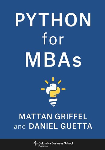 Python For Mbas Mattan Griffel Daniel Guetta