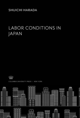 Labor Conditions In Japan Shuichi Harada