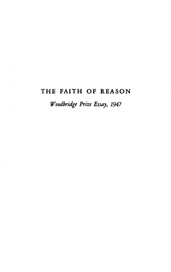 The Faith Of Reason The Idea Of Progress In The French Enlightenment Charles Frankel