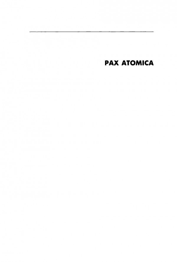 Pax Atomica The Nuclear Defense Debate In West Germany During The Adenauer Era Mark Cioc