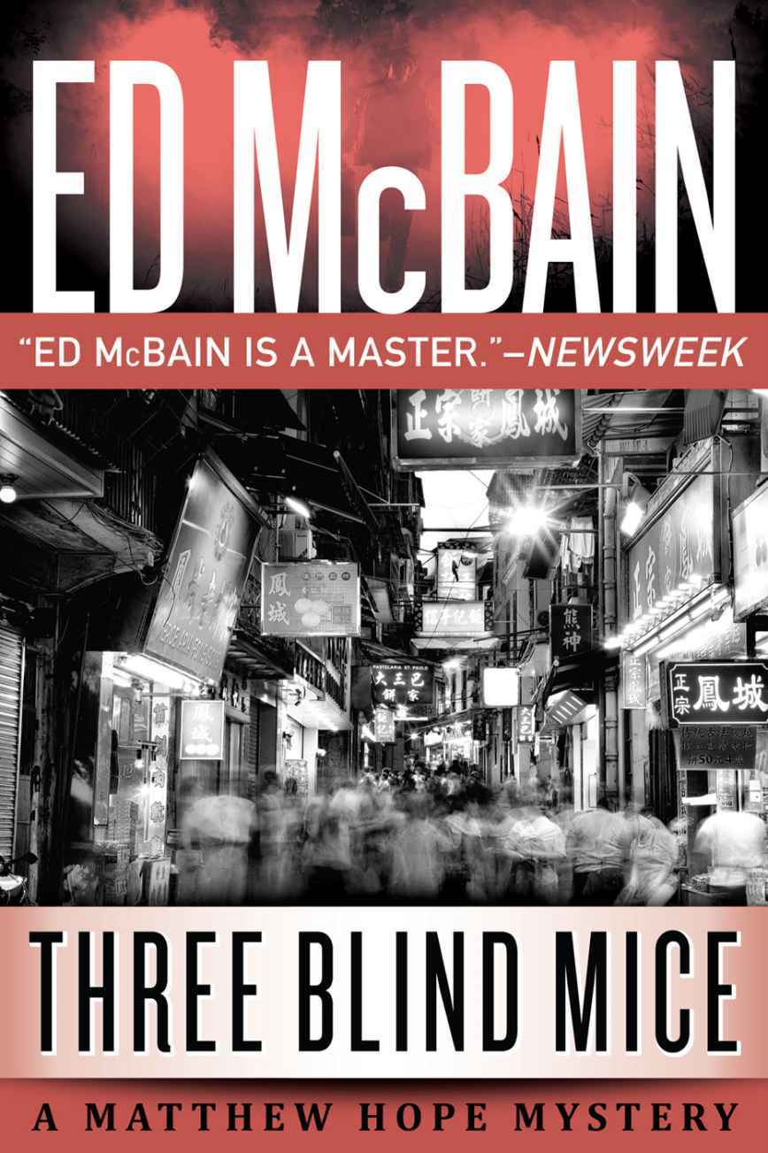 Three Blind Mice A Matthew Hope Novel Ed Mcbain