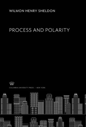 Process And Polarity Wilmon Henry Sheldon