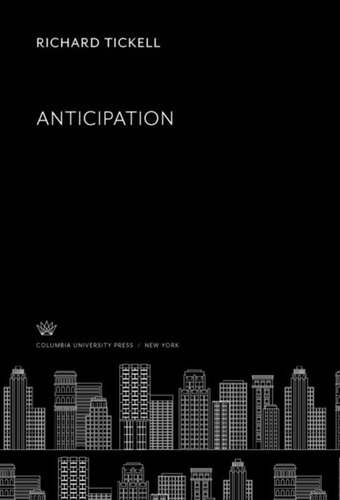 Anticipation Richard Tickell L H Butterfield