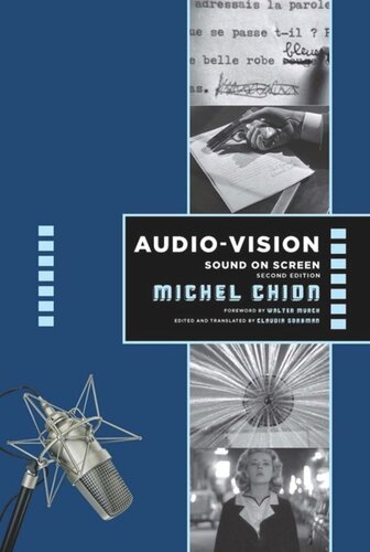 Audiovision Sound On Screen Michel Chion Claudia Gorbman
