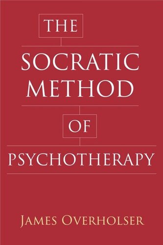 The Socratic Method Of Psychotherapy James Overholser