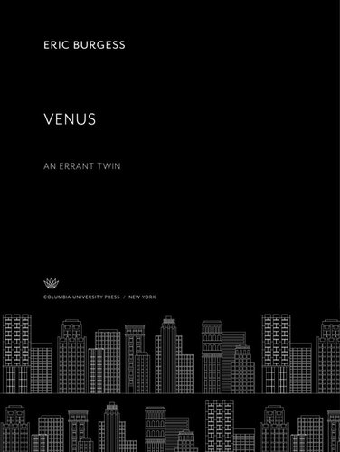 Venus An Errant Twin Eric Burgess