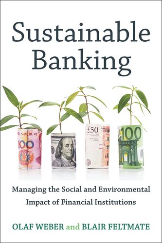 Sustainable Banking Managing The Social And Environmental Impact Of Financial Institutions Olaf Weber