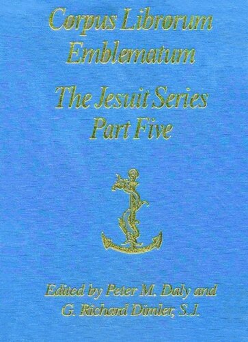 The Jesuit Series Part Five Pz Peter Daly Editor G Richard Dimler