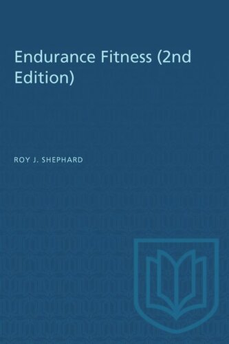 Endurance Fitness 2nd Edition Roy J Shephard