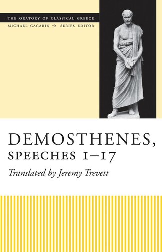 Demosthenes Speeches 117 Jeremy Trevett