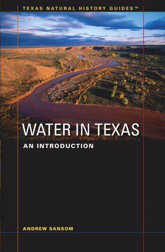 Water In Texas An Introduction Andrew Sansom