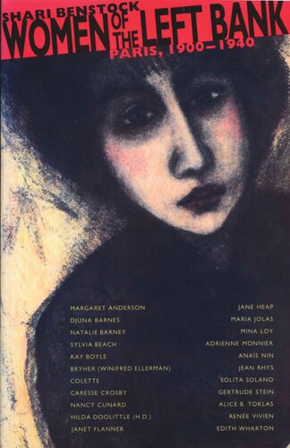 Women Of The Left Bank Paris 19001940 Shari Benstock