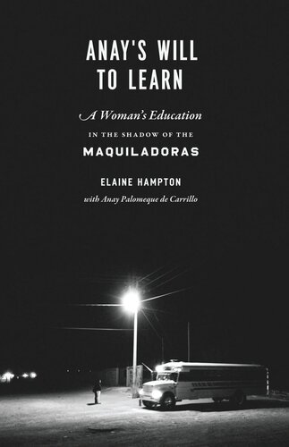 Anays Will To Learn A Womans Education In The Shadow Of The Maquiladoras Elaine Hampton Anay Palomeque De Carillo