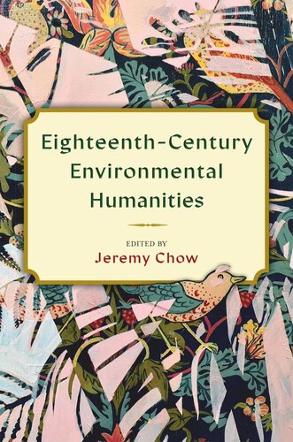Eighteenthcentury Environmental Humanities