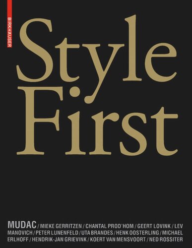 Style First 160 Seiten Ca 200 Farbabbildungen Mieke Gerritzen