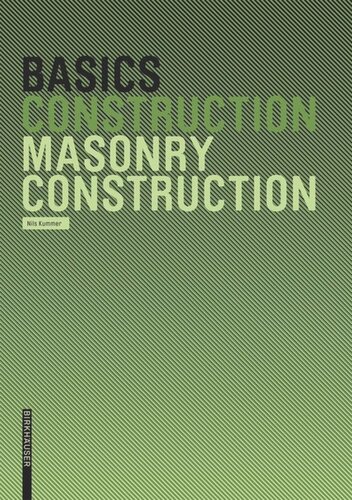 Basics Masonry Construction Nils Kummer