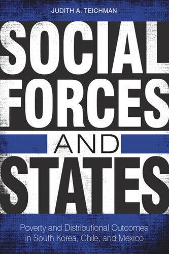 Social Forces And States Poverty And Distributional Outcomes In South Korea Chile And Mexico Judith Teichman