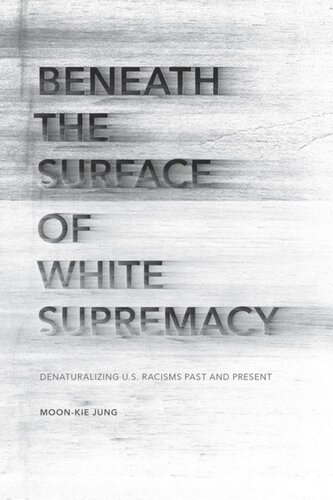 Beneath The Surface Of White Supremacy Denaturalizing Us Racisms Past And Present Moonkie Jung