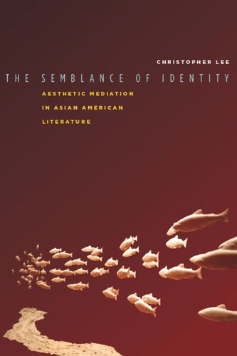 The Semblance Of Identity Aesthetic Mediation In Asian American Literature Christopher Lee